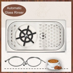 Enjuagador de vidrio jarra enjuagador taza lavadora multi ángulo salida de agua enjuagador de limpieza - Imagen 1 de 13