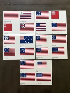 Stars & Stripes Postal Cards - Scott UX317-336 - 5 sheets of 4 postal cards - Picture 1 of 12
