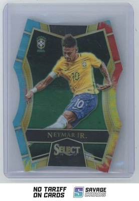 2016 Panini Select Tie Dye Die Cut Neymar Jr. /30 . #133 Brazil - Image 1 of 3