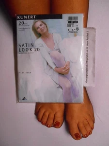 Kunert Satin Look Feinstrumpfhose glänzend 20 DEN Gr. 42 - 44 Schwarz # 3577 - Bild 1 von 3