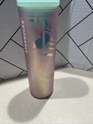 Vaso Starbucks Aniversario 2022 Sirena Verde Sirena Acero Inoxidable 16 OZ Foto 1 de 4