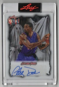 2025 Leaf Metal Halloween Antonio Davis WHITE GHOST AUTO AUTOGRAPH 5/5 NBA - Picture 1 of 1