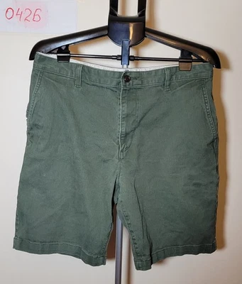 Pantalones Cortos Dockers Verde Oliva, Talla L (0426) Foto 1 de 4