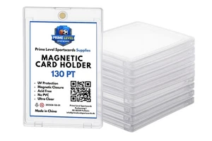 Prime Level Sportscards | Trading Card Mag Holder 130PT 10 unidades con protección UV - Imagen 1 de 1