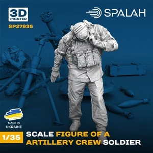 Figure Artillery crew soldier Scale 1:35 Spalah SP27935 - Picture 1 of 3