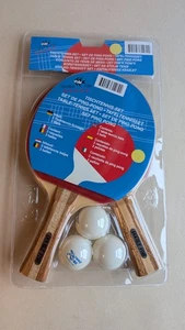 Brand New Set Of Two "Double Fish" Table Tennis Bats With 3 Balls. - Picture 1 of 6