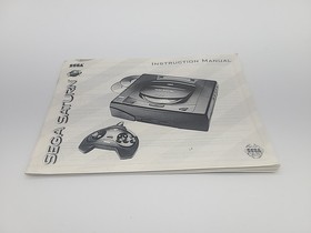 Official SEGA Saturn Model 1 One System Console Instruction Manual OEM