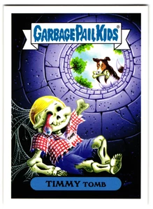 Timmy Tomb GPK 2016 Garbage Pail Kids Lassie TV Parody Sticker - Picture 1 of 2