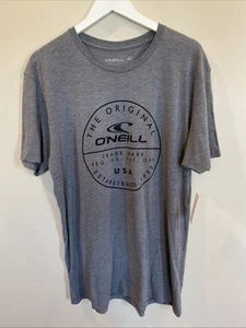 O’ Neill Mens Premium T Shirt Gray NWT Large - Picture 1 of 5