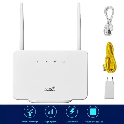 CPE106-E 4G LTE ROUTER SIM KARTE, WLAN ROUTER, 300 MBIT/S WLAN, SIM-KARTENSTECK - Bild 1 von 4