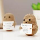 Knitting Potato Inspired Toy Tiny Doll-Funny-Christams-Gi U6b4