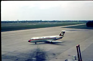 Original aircraft slide/Dia  Dan-Air BAC 111-301AG G-ATPJ in SXF - Bild 1 von 2
