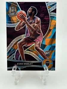 2021-2022 Panini Spectra TMall /49 Evan Mobley Rookie Blue Orange #101 Cavaliers - Picture 1 of 2