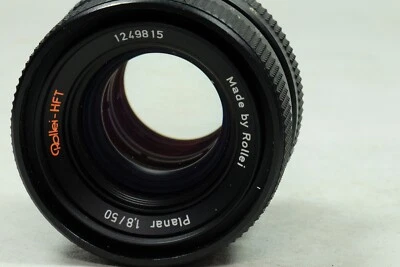 Montaje Rollei QBM Planar 50 mm f1,8 QBM Foto 1 de 4
