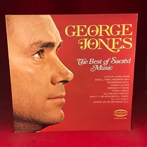 GEORGE JONES The Best Of Sacred Music 1971 USA Vinyl LP compilation Jordanaires - Picture 1 of 4