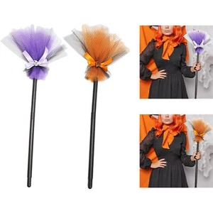 Halloween Witch Broom Party Photo Props for Carnivals Fancy Dress Festival - Picture 1 of 15