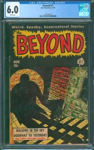 The Beyond #7 (1951) ๐ฅ CGC 6.0 ๐ฅ Pre-Codice Horror PCH Asso Periodici Fumetto - Foto 1 di 2