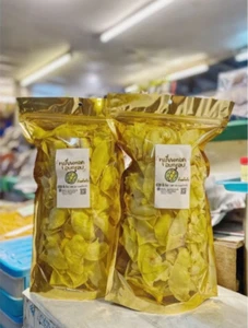 2x500g gebratene Durian Chips Monthong Thailand Früchte exotisch gesund Snack vegan AA+ - Bild 1 von 10