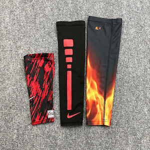 Nike Pro & Sleefs Arm Sleeves Mens Large Lot of 3 Workout Weight Lifting Gym