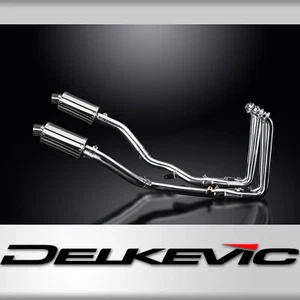 Yamaha FJR1300 2001-2005 Complete Exhaust 4-2 9" Oval Stainless Mufflers - Picture 1 of 5