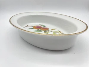Vintage 1961 Royal Worcester Evesham Gold 11" Oval Serving Bowl Platter England - Picture 1 of 7