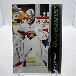 Spencer Knight 2021-22 Upper Deck Young Guns RC Florida Panthers - Imagen 1 de 2