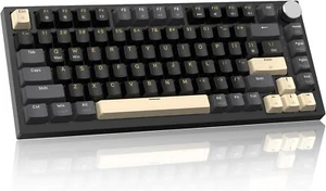 ATTACK SHARK K85 75% Mechanische Gaming-Tastatur, einstellbare Reaktion, TKL RGB - Bild 1 von 33