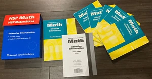 HSP MATH INTENSIVE INTERVENTION STUDENT SKILL PACK Grade 2 Harcourt Home School - Picture 1 of 6