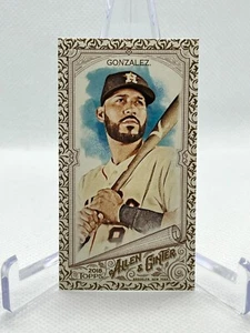 MARWIN GONZALEZ 2018 Topps Allen & Ginter's #26 MINI Gold Bordered Parallel - Picture 1 of 2