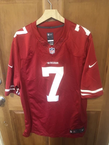 Nike NFL Colin Kaepernick #7 On Field Elite Jersey San Francisco 49ers Stitched Cover