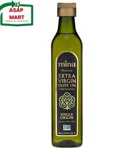 Mina Olive Oil Extra Virgin 16.9 Fl Oz, New Harvest, Polyphenol Rich Olive Oil f - Picture 1 of 12