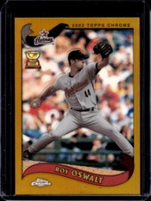 2002 Topps Chrome Roy Oswalt Refractor Rookie Card RC #69 Houston Astros