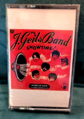 The J. Geils Band Showtime Audio Cassette 1982 Live Album Sealed Centerfold *SEE - Image 1 of 3