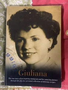 PB Book Signed GIULIANA Stocchero Lapico Memoir Autobiography Migrant Italy - Bild 1 von 4