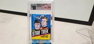 1976 STAR TREK UNOPENED WAX PACK GA 7.5 T2923 - Picture 1 of 6