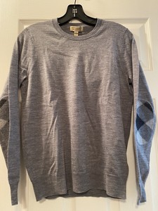 burberry patch sweater