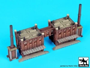 Accesorios para casa de astillero Black Dog 1/350 #2 edificios de fábrica conectados S35004 - Imagen 1 de 1