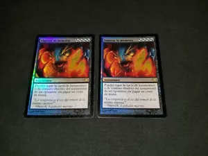 MTG 1x Shadowmoor multi-color rare LP Spanish FOIL Memory Plunder - Picture 1 of 2