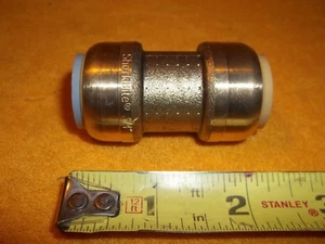SHARKBITE U4016FL POLYBUTYLENE CONVERSION COUPLING, 3/4 IN., LEAD FREE - Picture 1 of 2