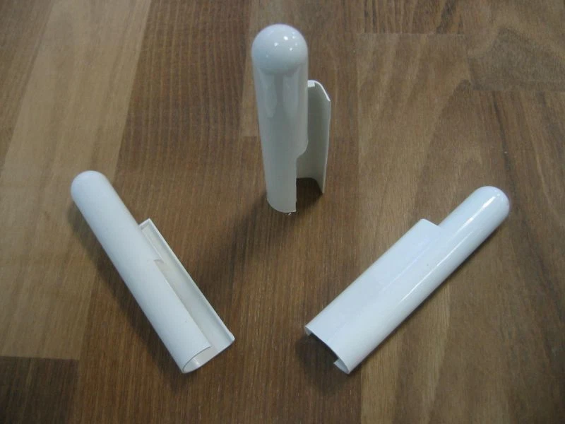 GU GRETSCH-UNITAS GU Abdeck Kappe 9-37725 R weiss für Falzeckband an Kunststoff Fenstern & Türen