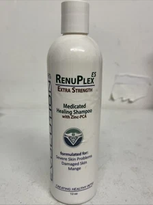 RenuPlex Medicated Dog Mange Shampoo. Extra Strength Mange Shampoo for Dogs - Picture 1 of 4