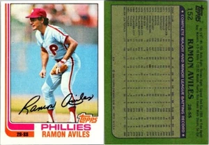 1982 Topps Baseball #152 Ramon Aviles - Picture 1 of 1