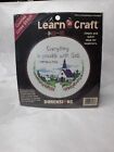 Dimensions Learn a Craft Cross Stitch Kit  Everything Is Possible 72472 Vintage