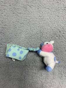 Carter’s Child Of Mine Stuffed Hippo Baby Wrist Back Rattle Toy - Picture 1 of 12