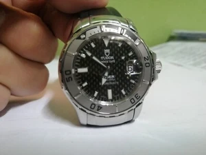 TUDOR HYDRONAUT TIGER CARBON COKE ANNO 2011 FULL SET REGALO DOPPIO CINTURINO - Foto 1 di 6