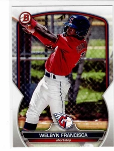 Welbyn Francisca Cleveland Guardians 2023 Bowman Draft - Imagen 1 de 2