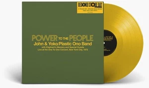 John & Yoko The Plastic Ono BandPower To The People LP RSD25 NEW - Picture 1 of 4