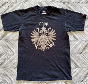 Obey T-Shirt Mens Small Black Pop Culture Outdoor Short Sleeve Y2K Andre Logo - Picture 1 of 5