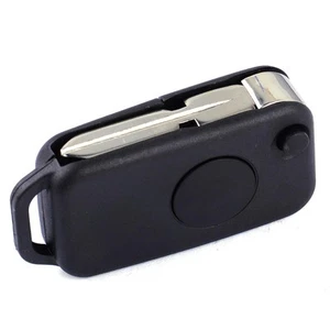 1 Button Remote Key FOB Shell Case Uncut fit for Mercedes W168 W124 W202 gf - Picture 1 of 3