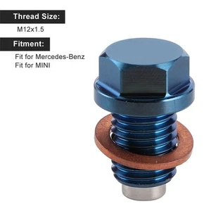 Magnetische Ölablassschraube Mit Aluminiumoxidbeschichtung Auto Für MINI - Afbeelding 1 van 19